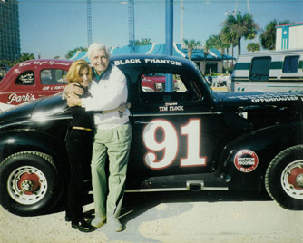 Shay Biten with racing Legend Tim Flock We love and miss you Tim!