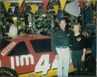 Shay Biten with another one of racing's finest Derrick Cope We knew him when!