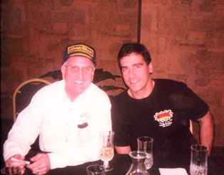 Motorsport celebrity visit at Cruisin Café