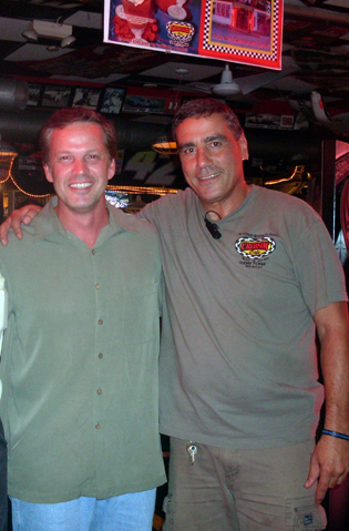 Danny with Wally Dallenbach Jr
